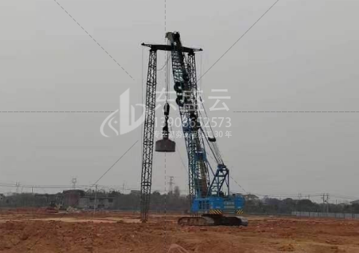 東盛云強夯公司湖北宜昌工地作業現場